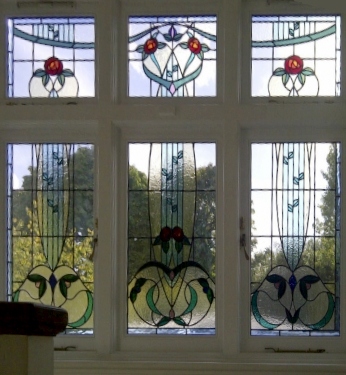 Edwardian Stained Glass-Ed1013