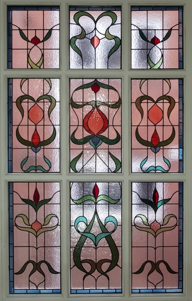 Edwardian Stained Glass-Ed1507