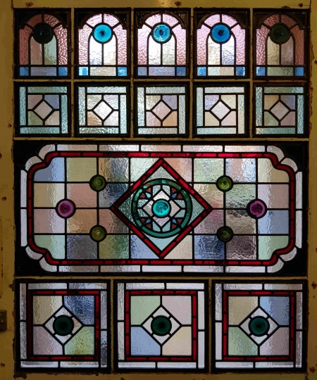 Victorian Stained Glass-V104