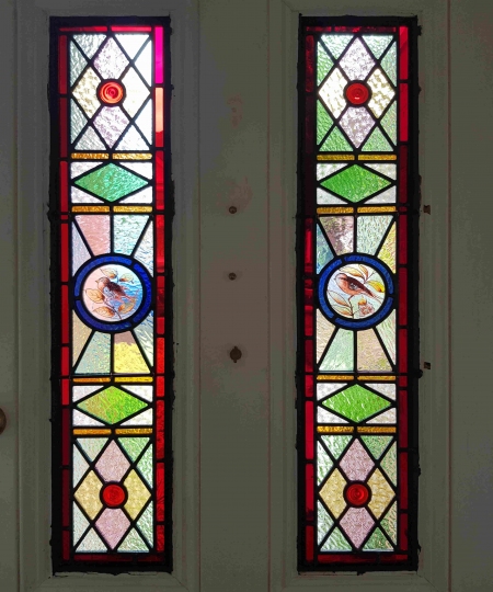 Victorian Stained Glass-V116