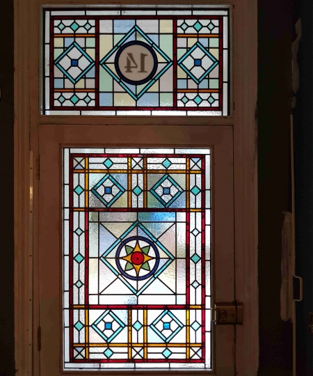 Victorian Stained Glass-V120