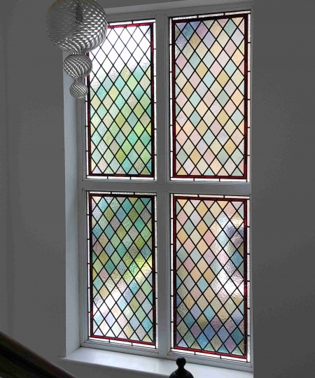 victorian Stained Glass-V219