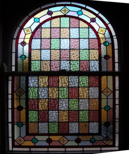 victorian Stained Glass-V709