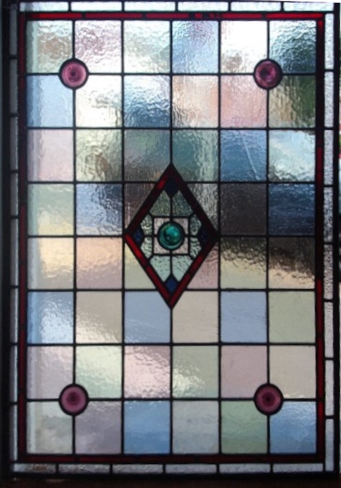 victorian Stained Glass-V712