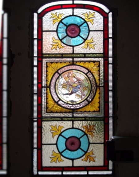 victorian Stained Glass-V714