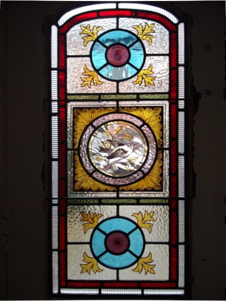 victorian Stained Glass-V715