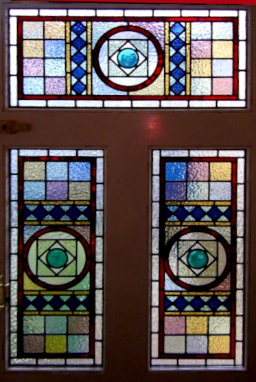 victorian Stained Glass-V701