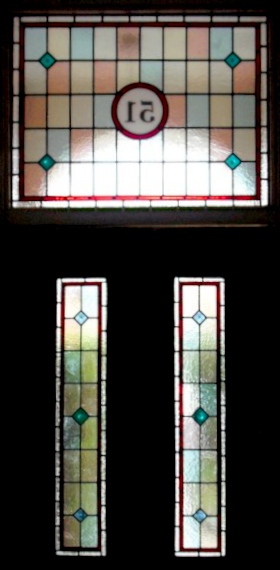 victorian Stained Glass-V705