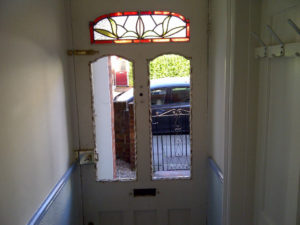 Coriander Stained Glass Victorian Door 3