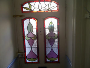 Coriander Stained Glass Victorian Door 4