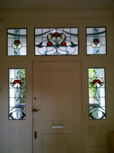 Coriander Stained Glass Art Nouveau 2